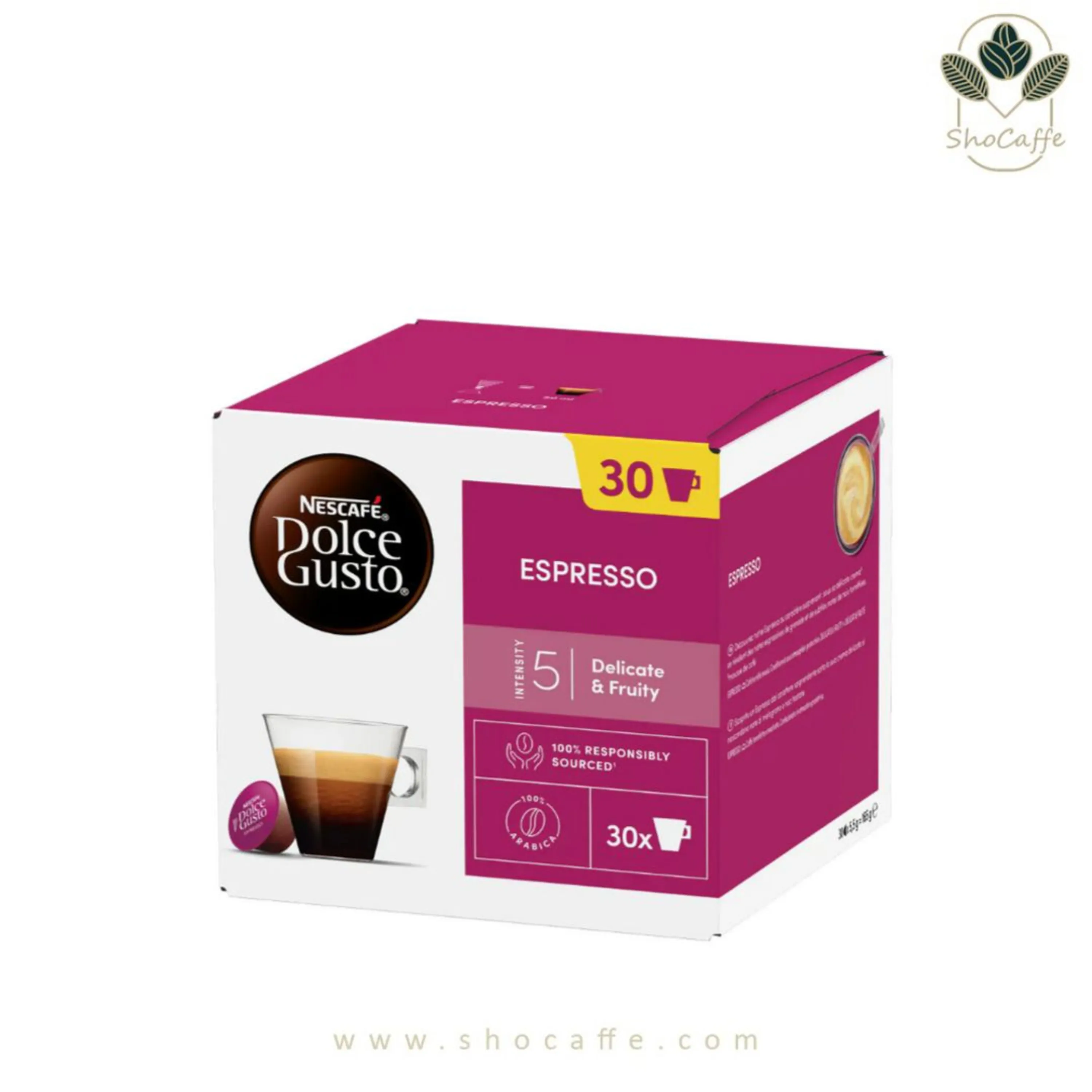 کپسول قهوه نسپرسو مدل اسپرسو Espresso - سی عددی